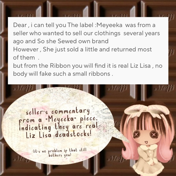 liz lisa esque light denim mini skirt size F Japan - Picture 5 of 5